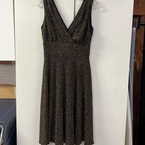 ✨Dress barn Collection Black and Gold Evening Dress